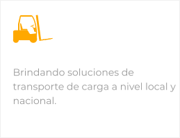 Brindando soluciones de transporte de carga a nivel local y  nacional. Servicios De  Transporte